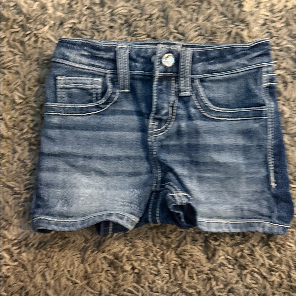 Daytrip Kids Dark Blue Denim Shorts